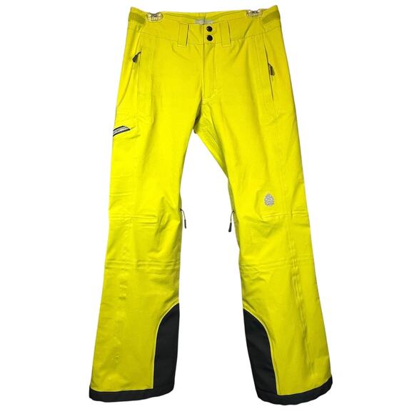 Stio Ski Pants Women's Small Insulated Chartreuse Green Vented Snow Snowboard - Picture 1 of 11